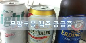 무알코올 맥주 궁금증