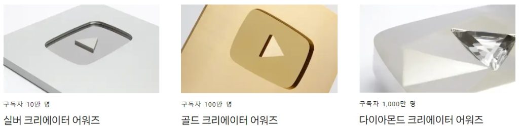 이재명tv 골드버튼